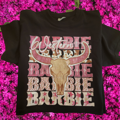 Western Barbie T-shirt