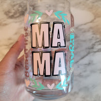 Mama Affirmation Libbey Glass