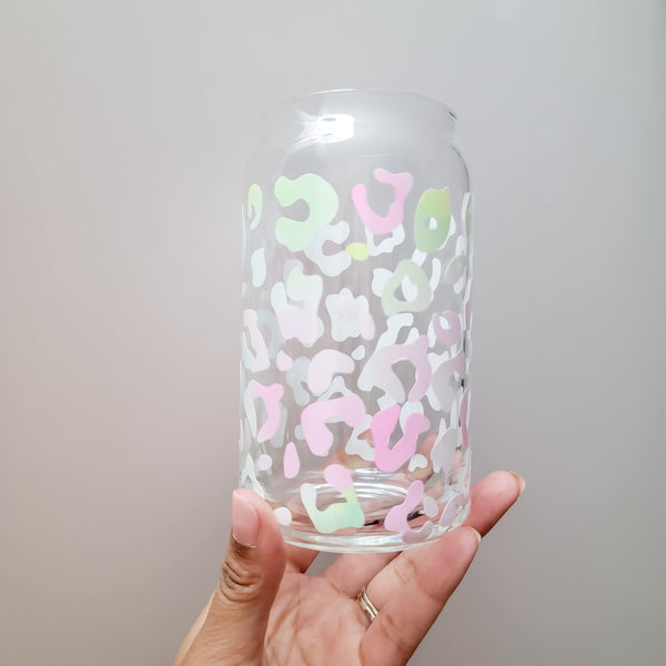 Rainbow Leopard Libbey Glass