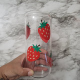 Strawberry Libbey Glass